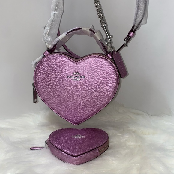 Coach 💞 heart set New - Picture 11 of 13